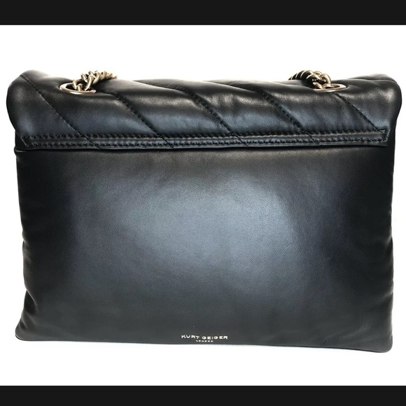 Kurt Geiger London Large Soft Leather Convertible Shoulder Bag - Picture 9 of 10
